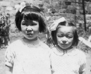 Meilin Hing and Julie Fong c1949
